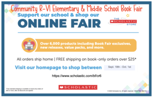 Community R-VI Online Book Fair