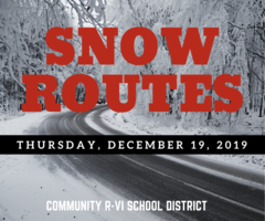 Snow Routes 2019-2020