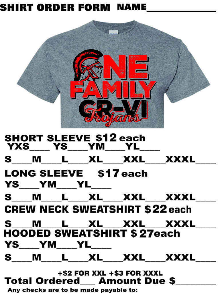 Fan Fest shirt orders are due Thursday, Sept. 21