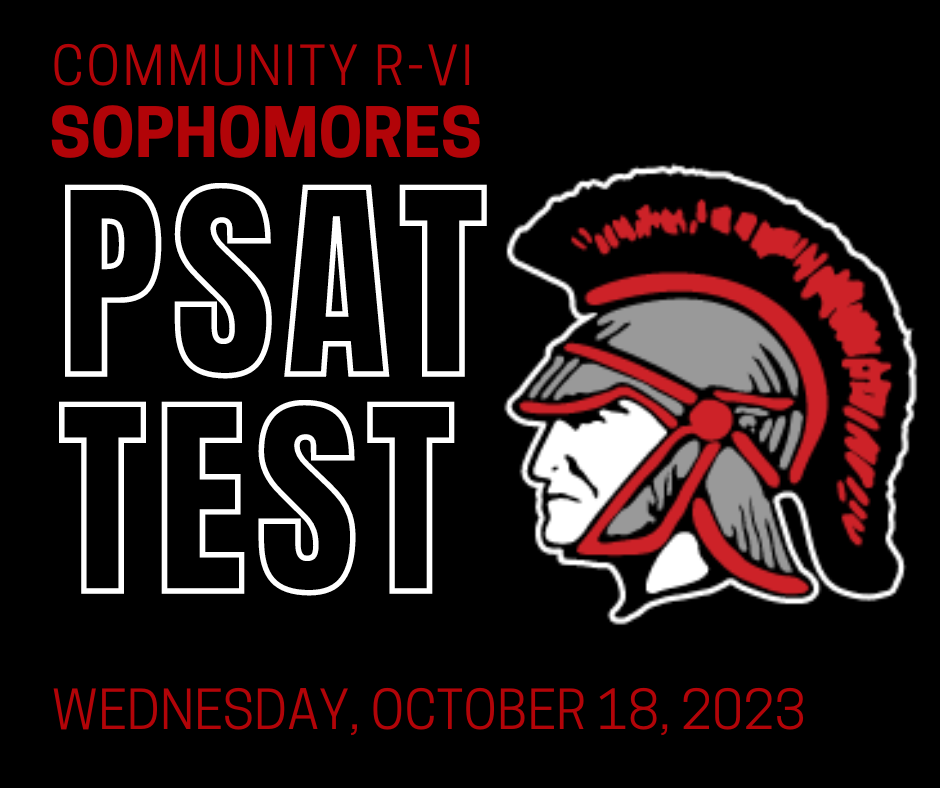 Greetings Sophomore families,  If you are interested in your student taking the PSAT exam, please reach out to Mrs. GIlman ASAP to get them registered for this exam.  I will need to know of your interest no later than September 29, 2023.  This exam will occur on October 18, 2023, and can be taken here on-site.  To find out more, please check out their website for details.  If you have any questions, please let me know.  Thank you!  Mrs. Gilman